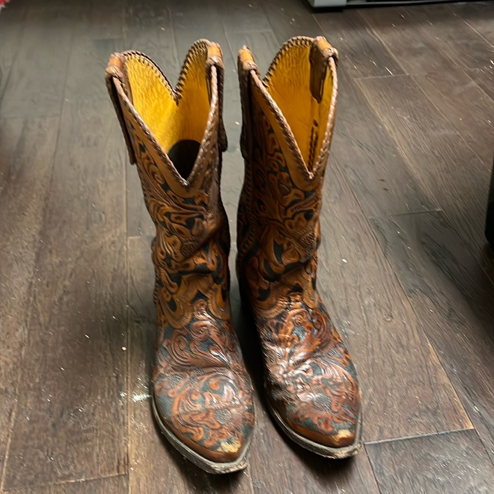 Heritage Boot Company The Flores Mens Cowboy Boots Size 10